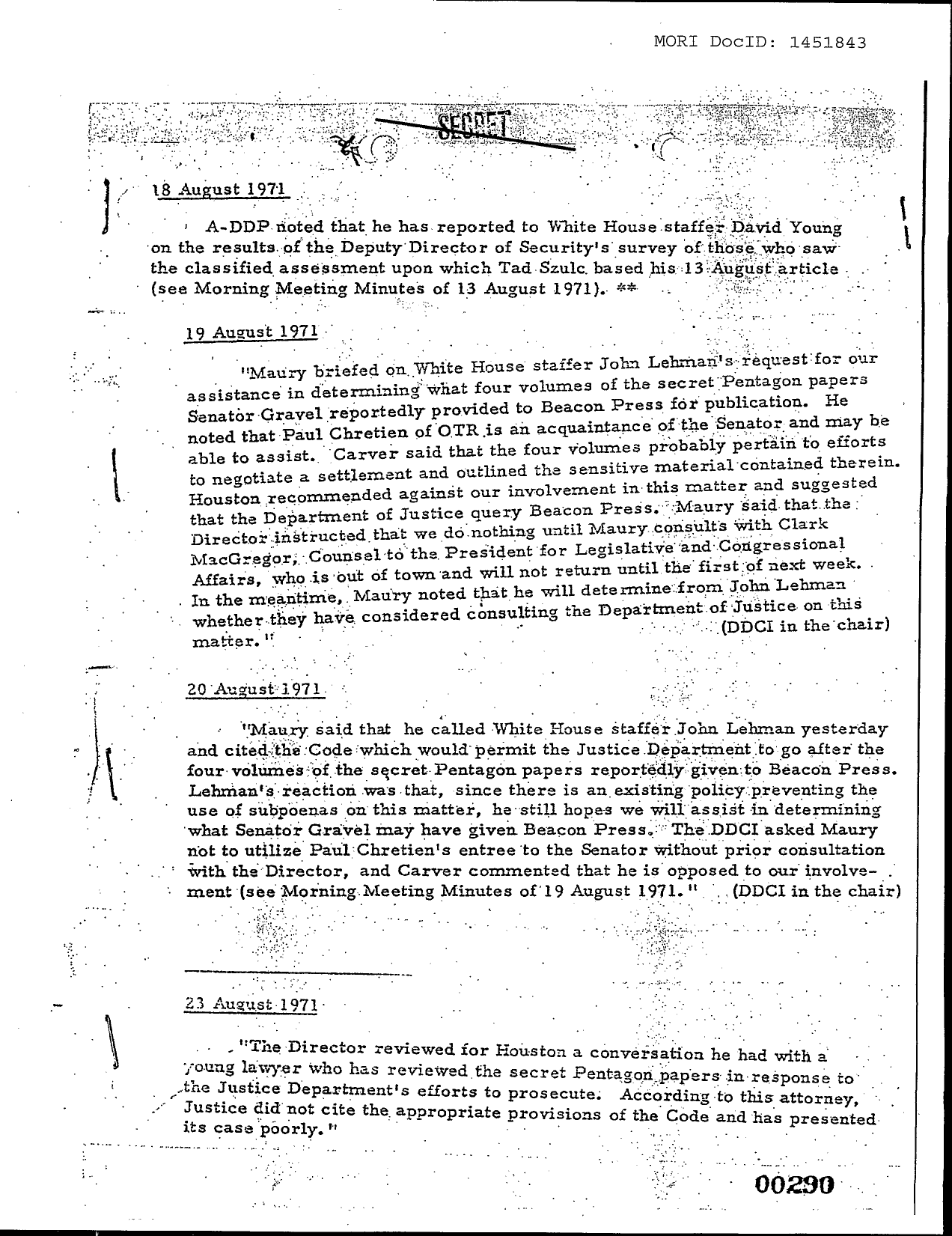 Family Jewels page 291 (scanned image)