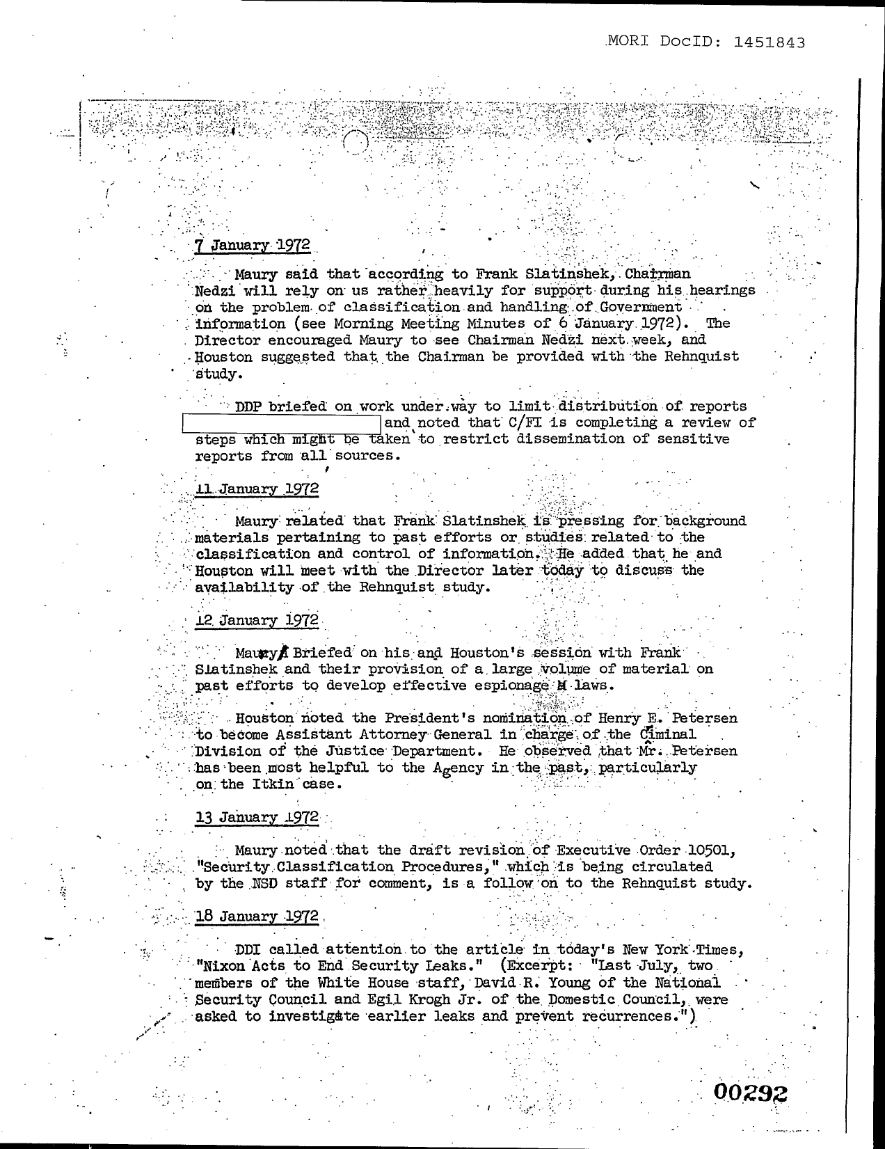 Family Jewels page 293 (scanned image)