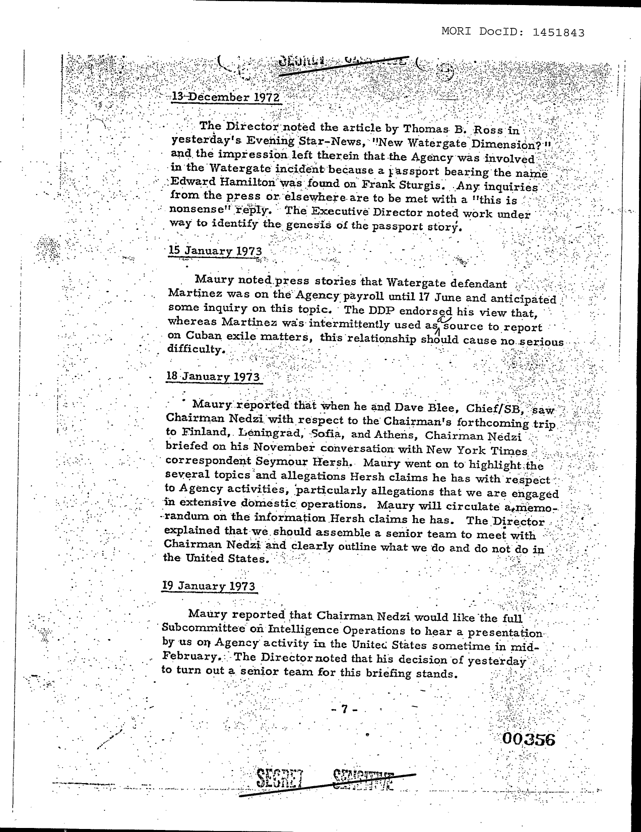 Family Jewels page 357 (scanned image)