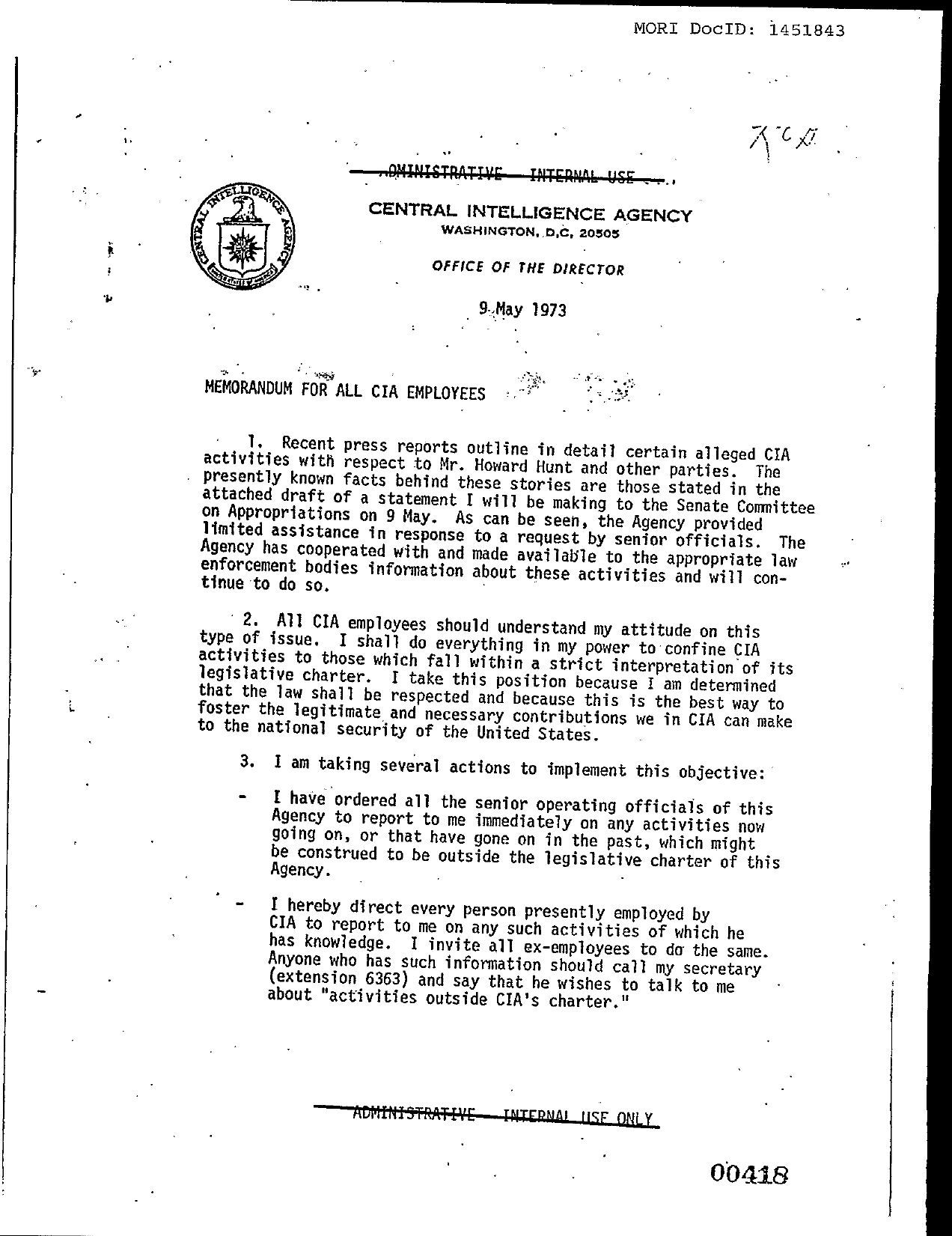 Family Jewels page 423 (scanned image)