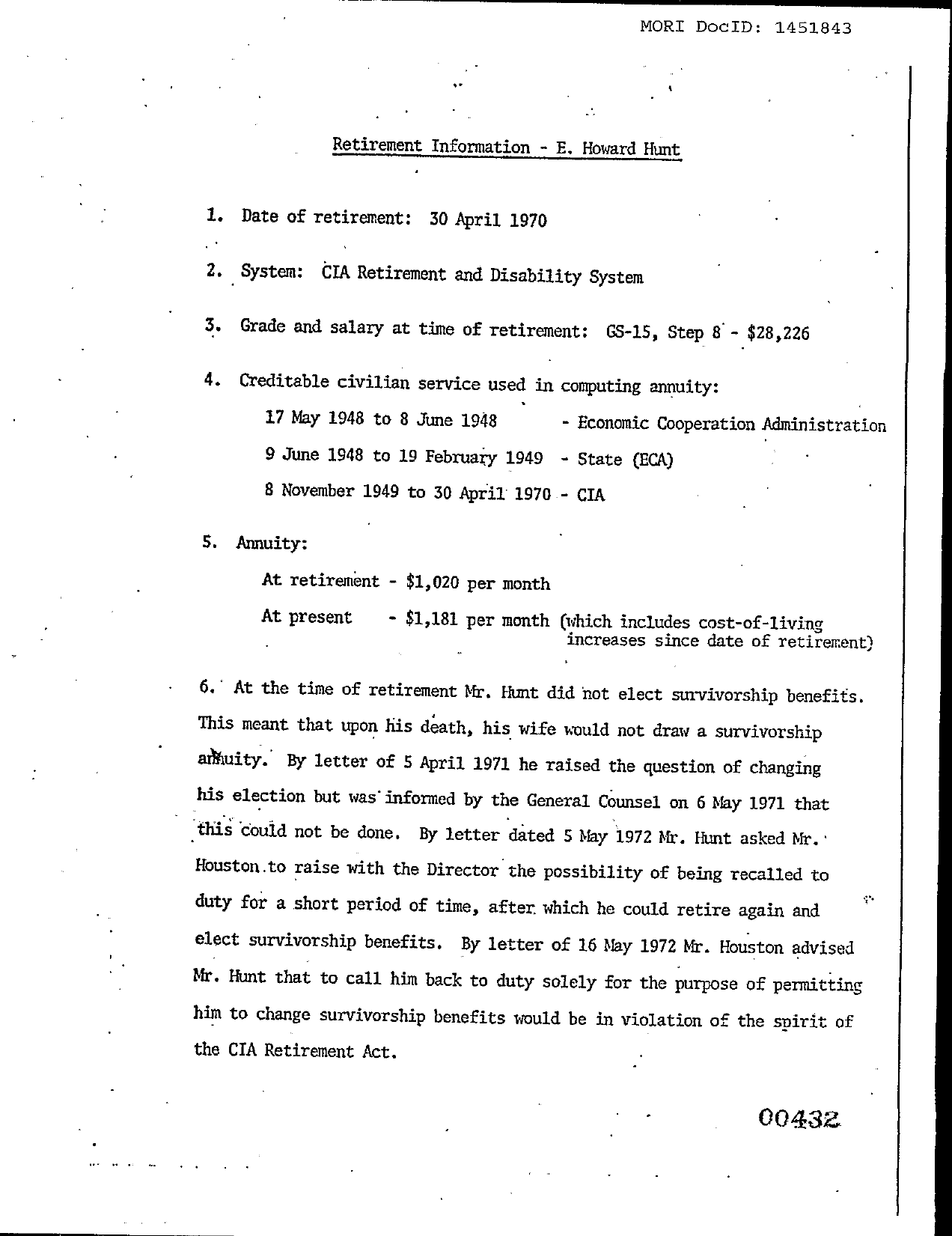 Family Jewels page 441 (scanned image)