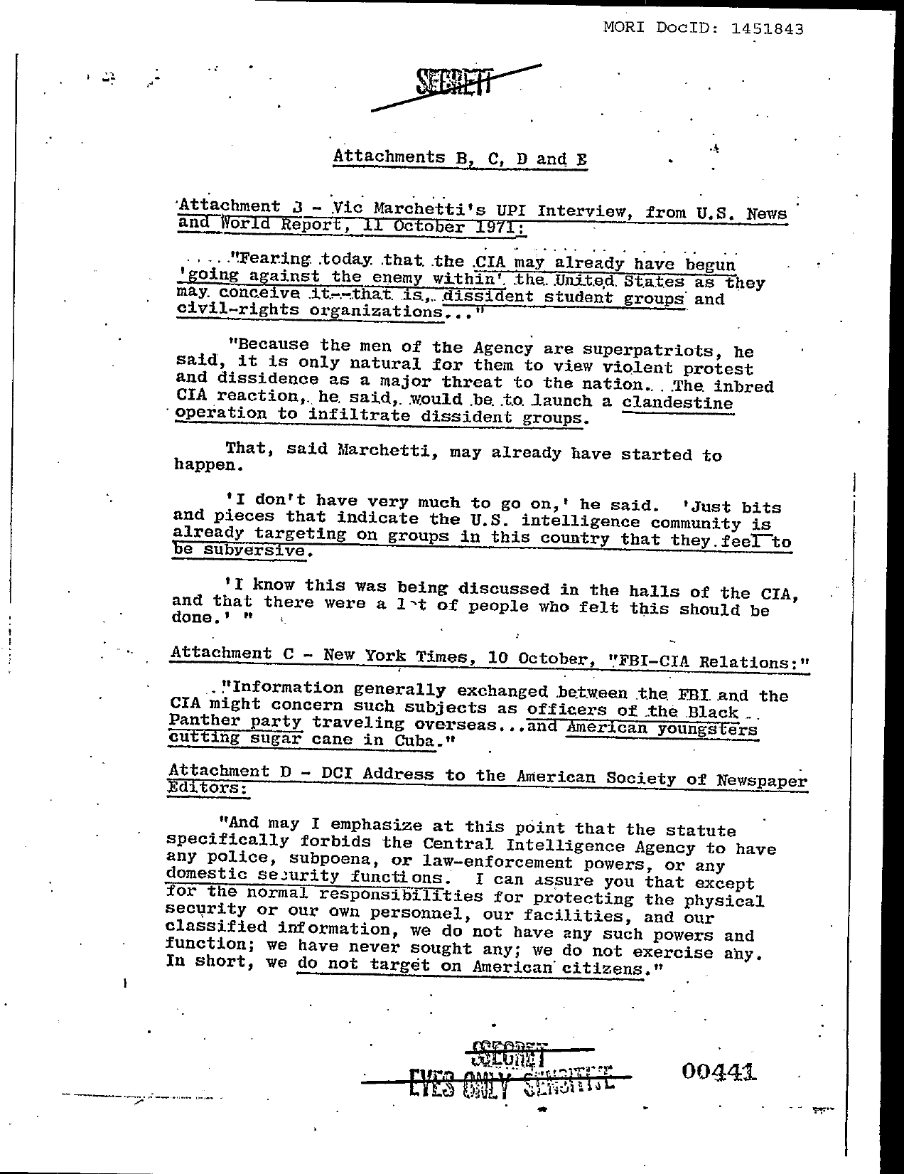 Family Jewels page 450 (scanned image)