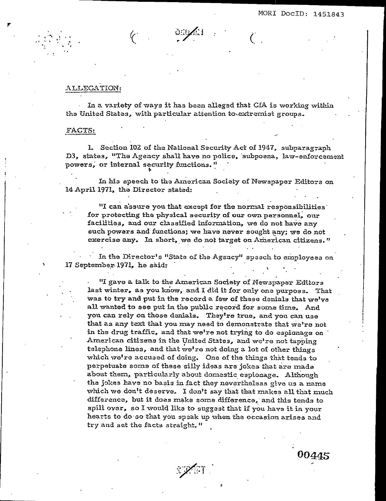 Family Jewels page 454 (scanned image)